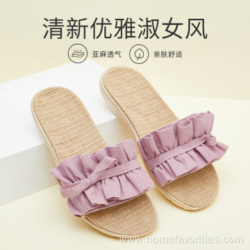 Women Flat Casual Soft Open Toe Anti-Slip Slippers